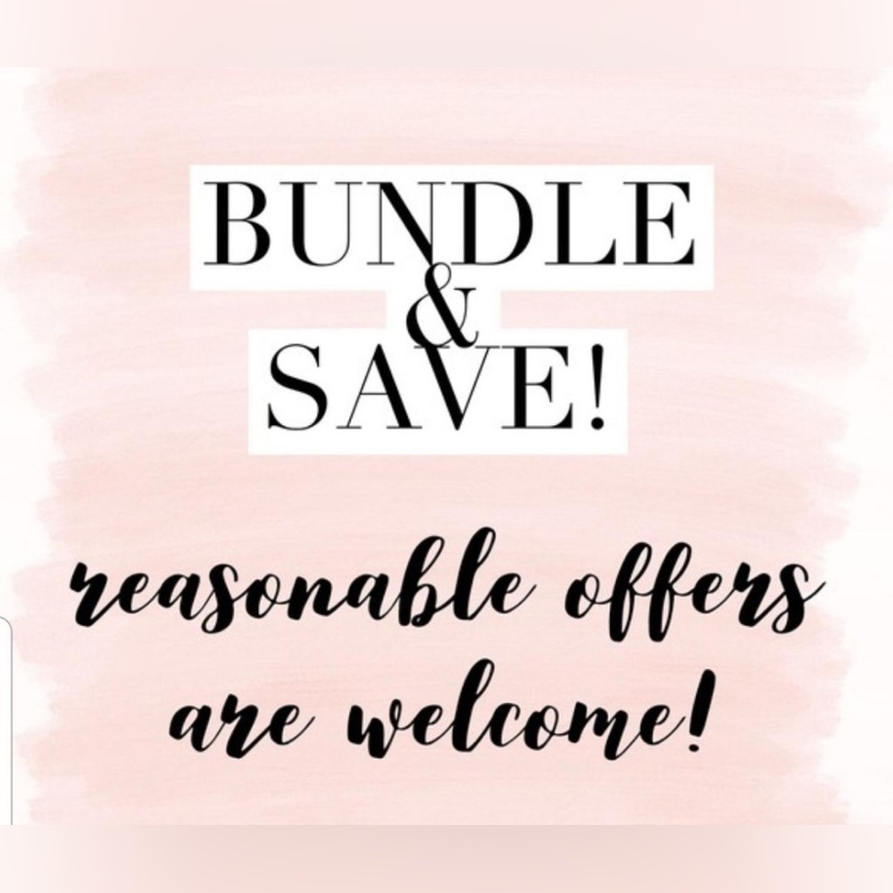✨ 10% off 2 or more item. Don’t like the prices? Offers are welcome! 🙏